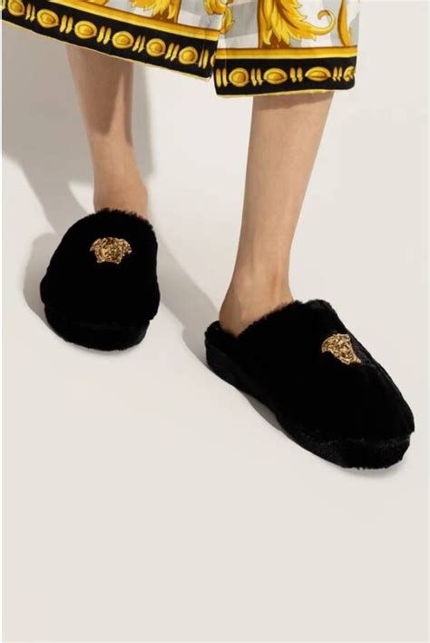 versace pantoffels heren|farfetch versace loafers.